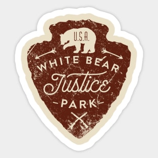 White Bear Justice Park Sticker